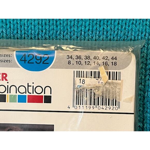 Burda 4292 sewing pattern womens separates top pants cardigan - Picture 2 of 5